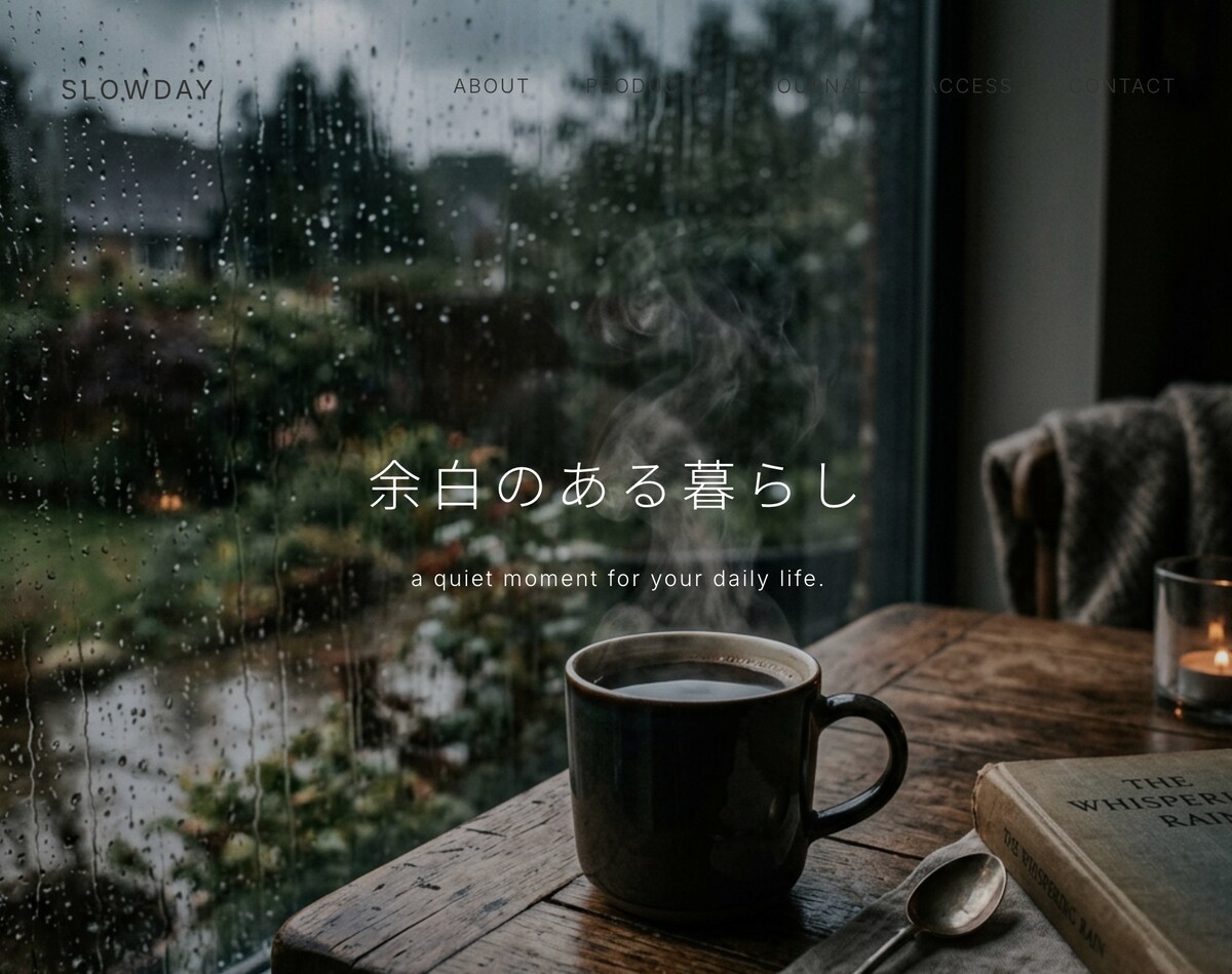 一般的なwebサイトです