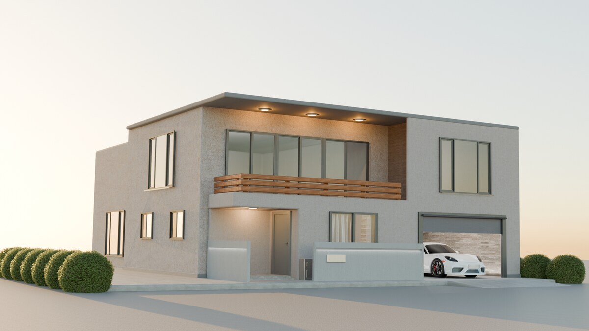 住宅イメージ3DCG