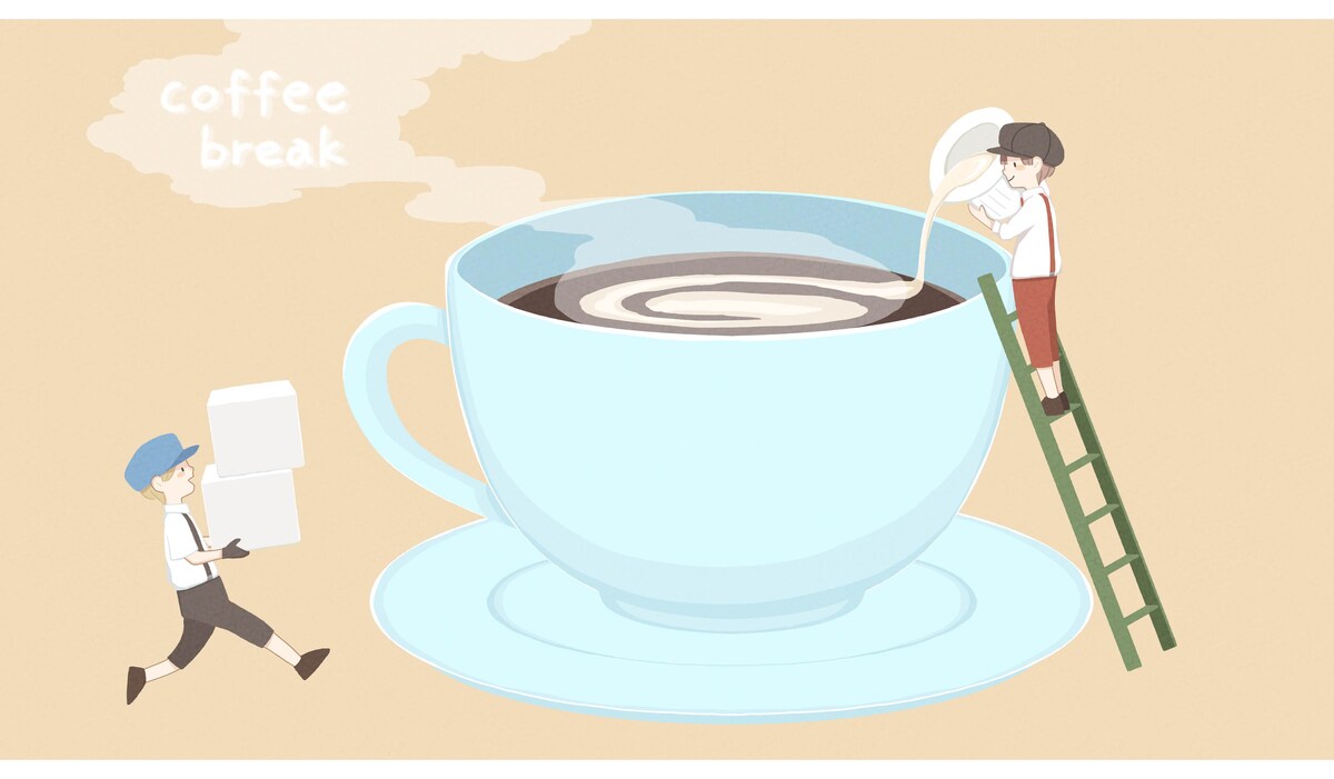 coffee break！
