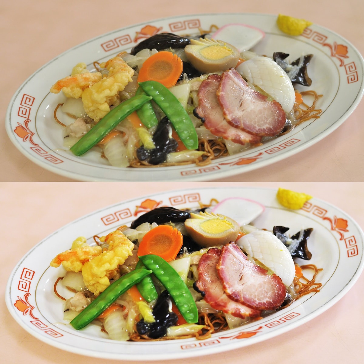 食欲をそそる色調補正