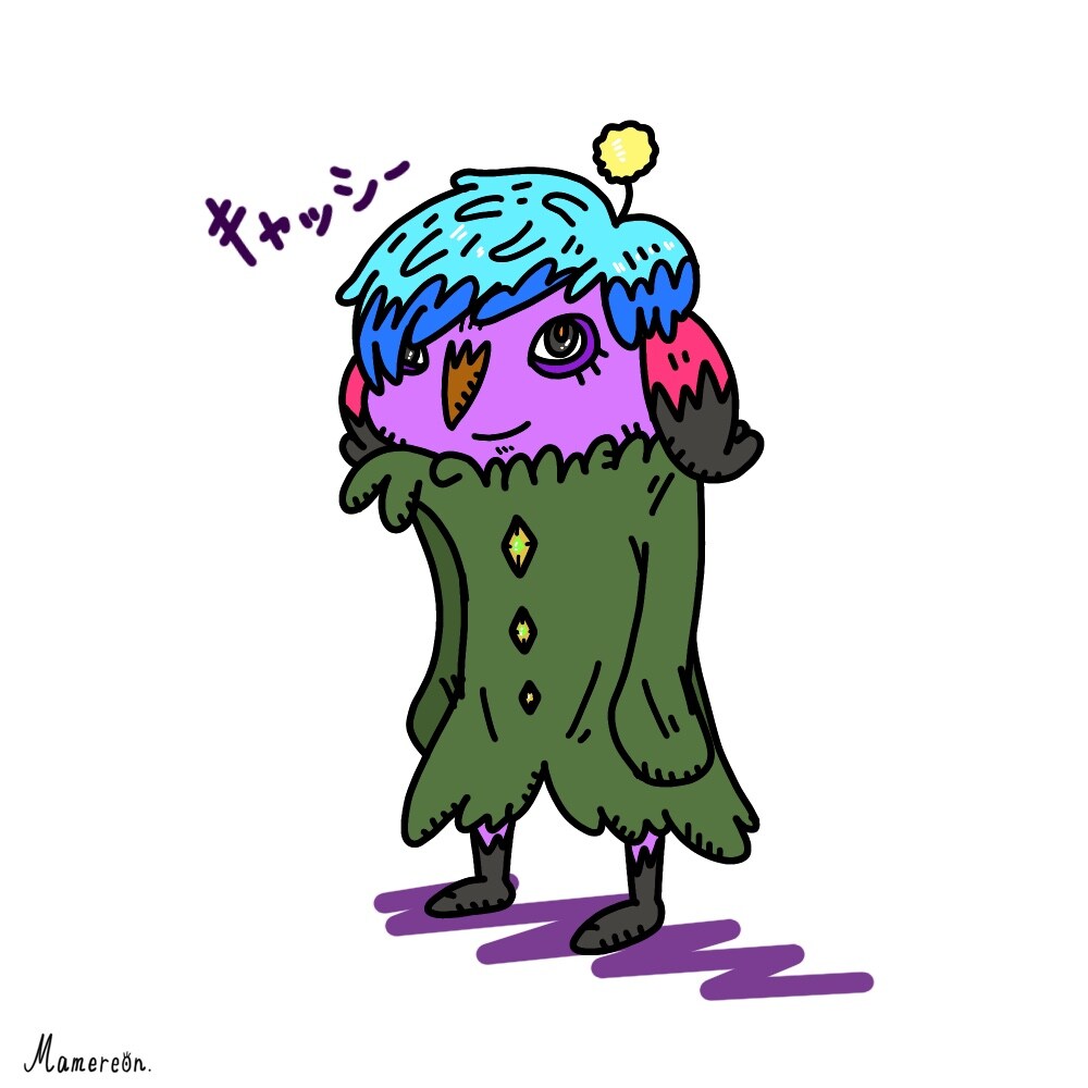 モンスター化(似顔絵)