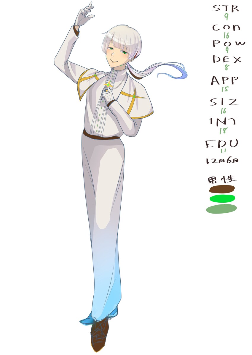 TRPG キャラクター立ち絵