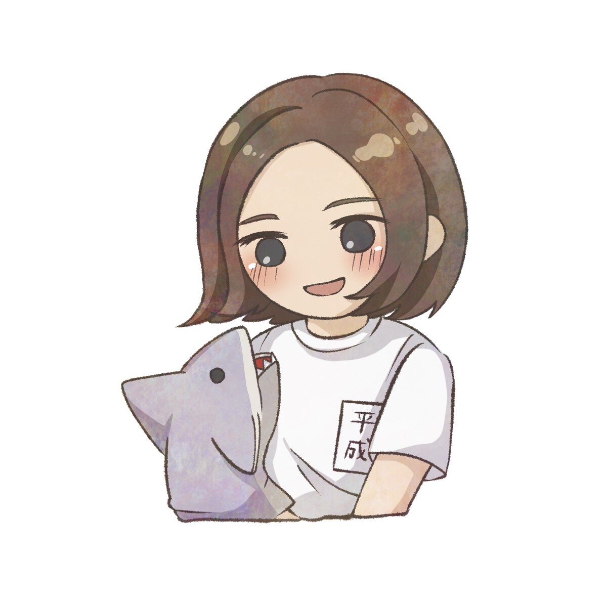 ゆるふわアイコンイラスト