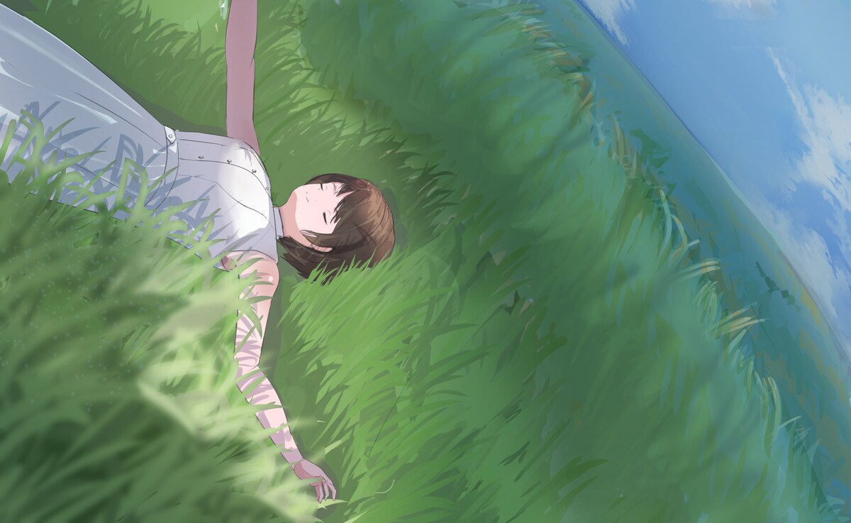 背景付きイラスト例
