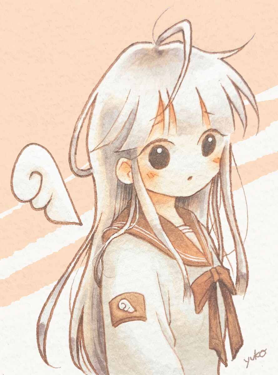 天使の女の子
