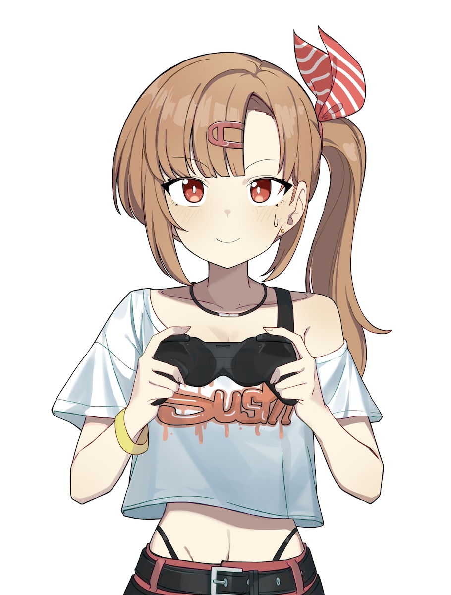 バストアップイラスト