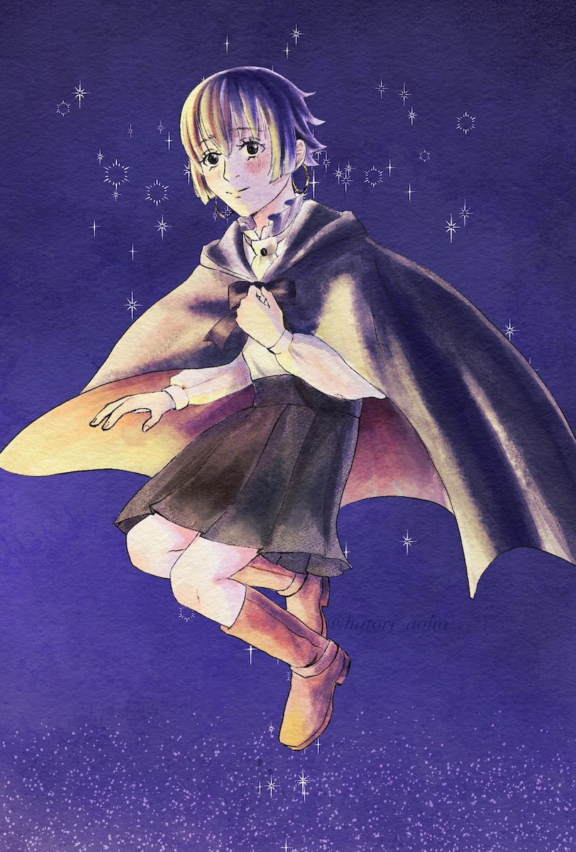 水彩風イラスト