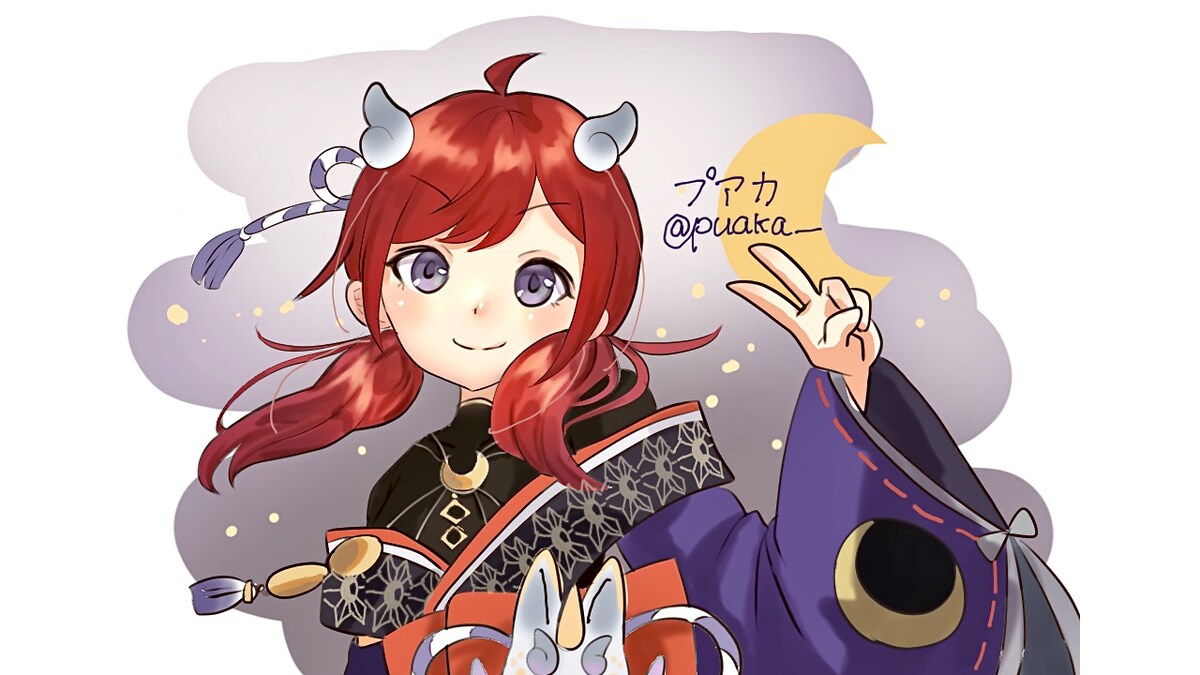 配信用サムネイルとして描かせていただきました