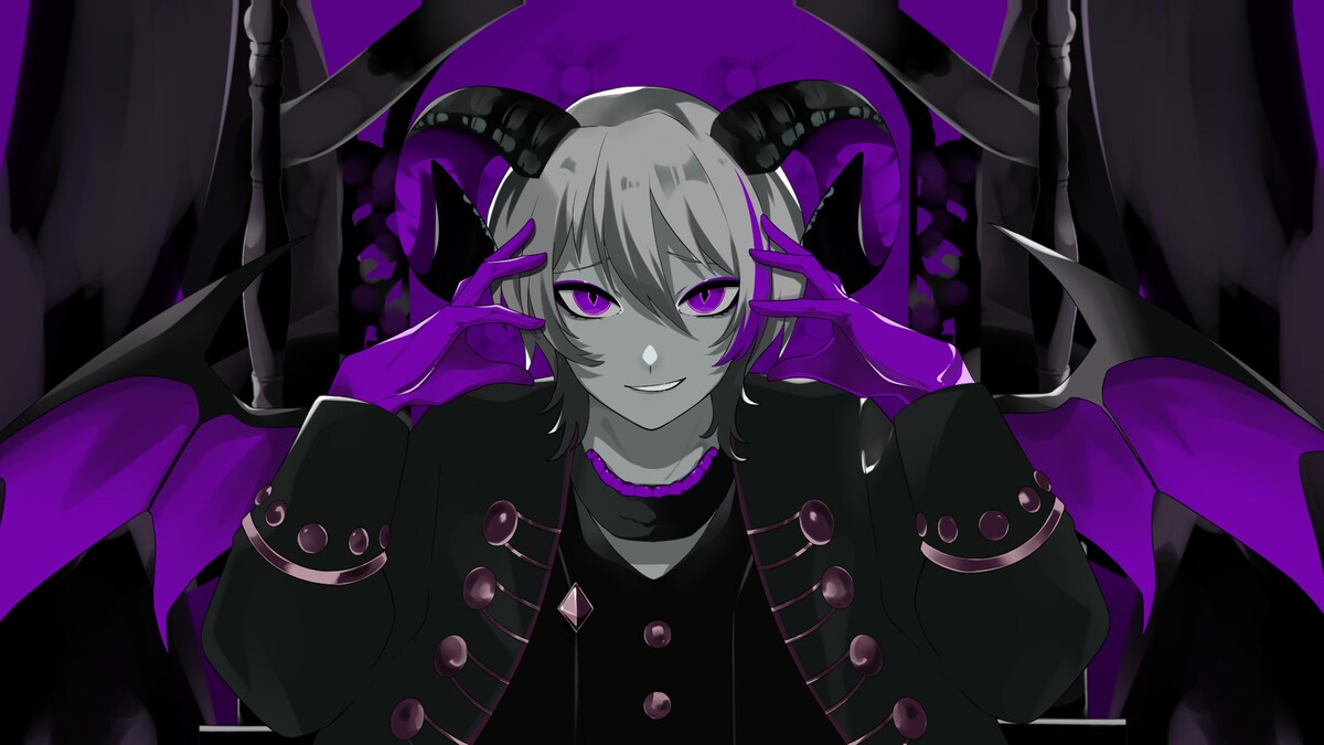デーモンロード 歌ってみたMVイラスト