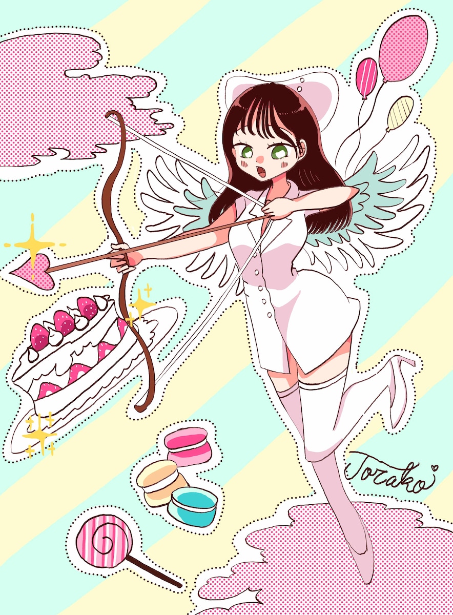 女の子の一枚絵