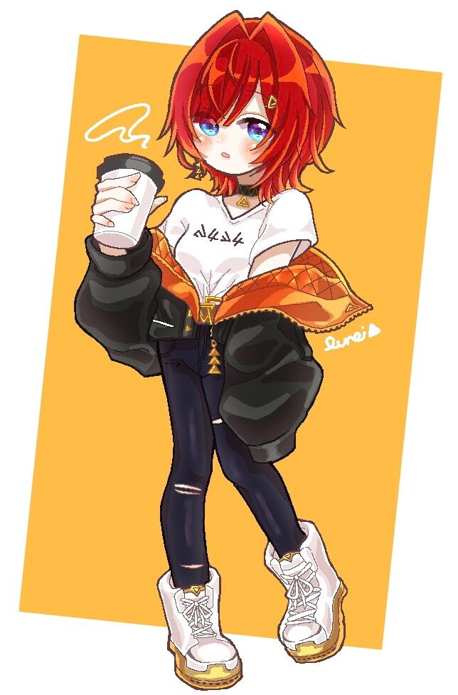 Vtuberのファンアート