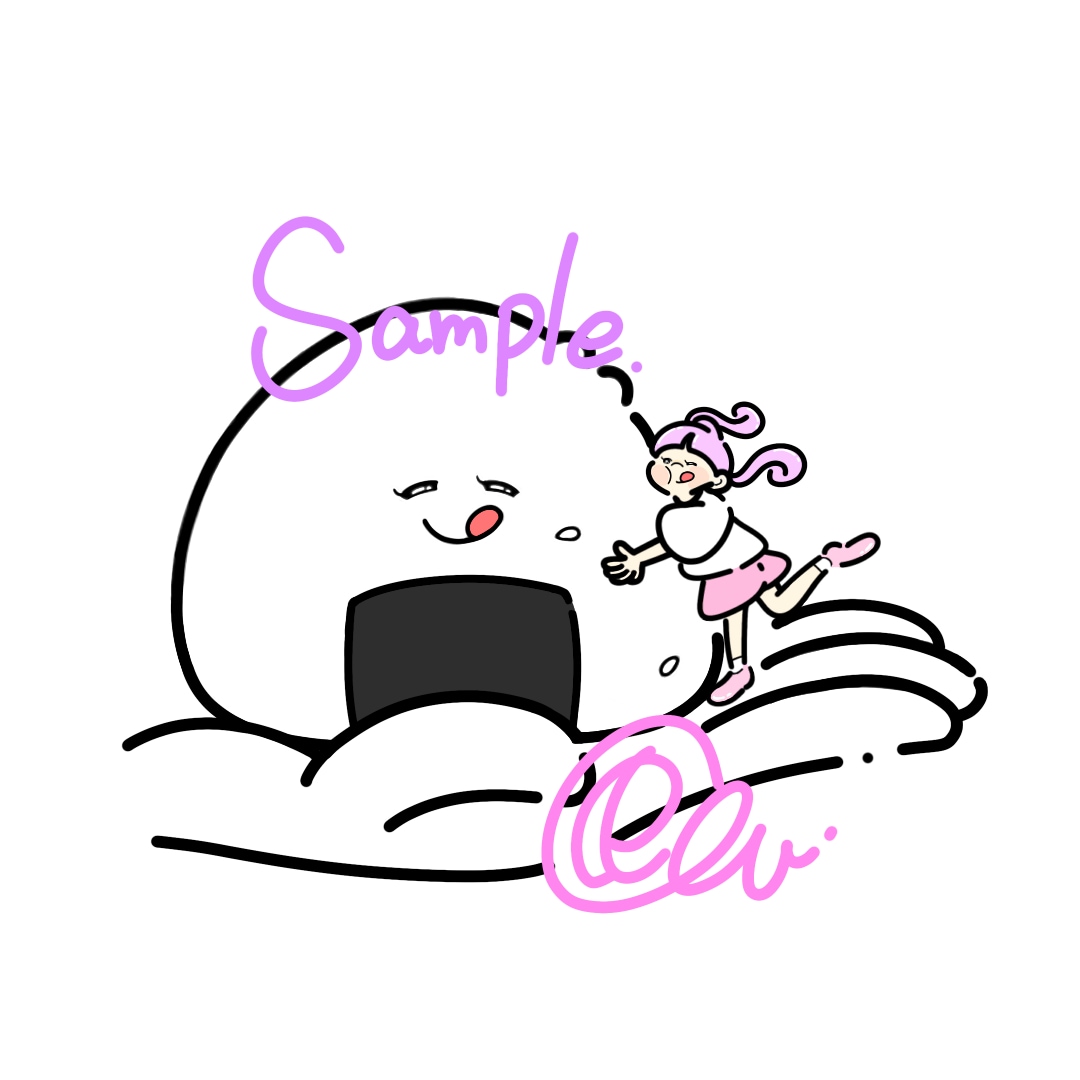 おむすび屋さんのロゴイラスト