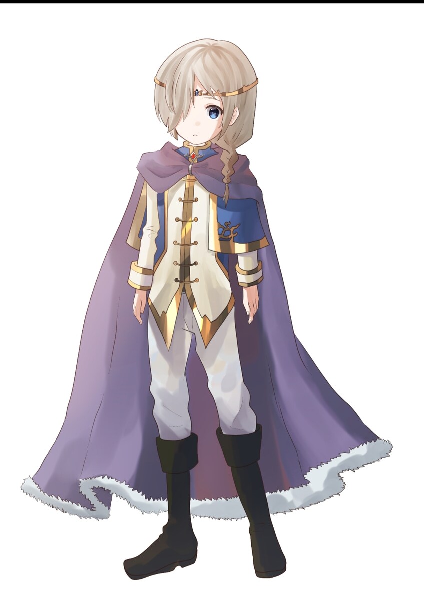 キャラクタデザイン(王子)