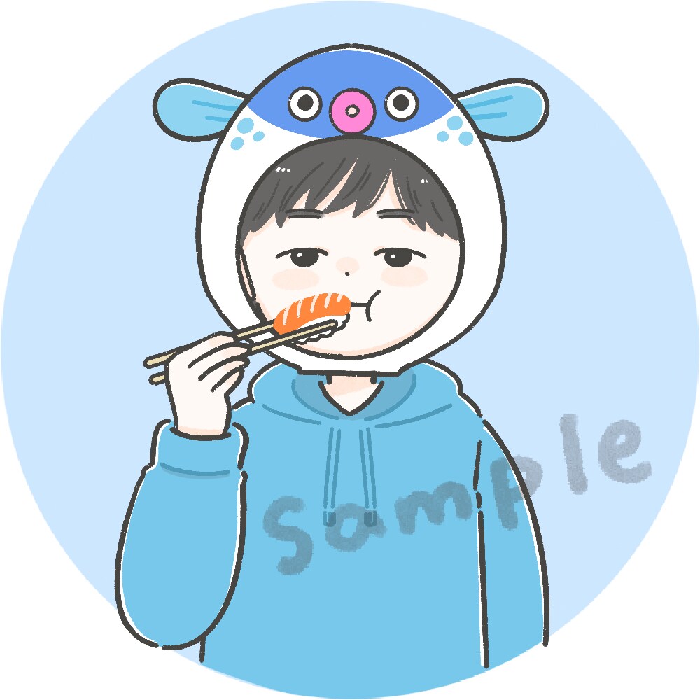 SNSアイコン用イラスト