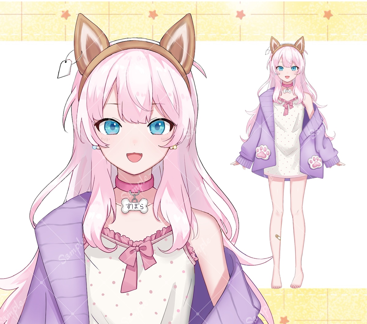 vtuber様の立ち絵制作