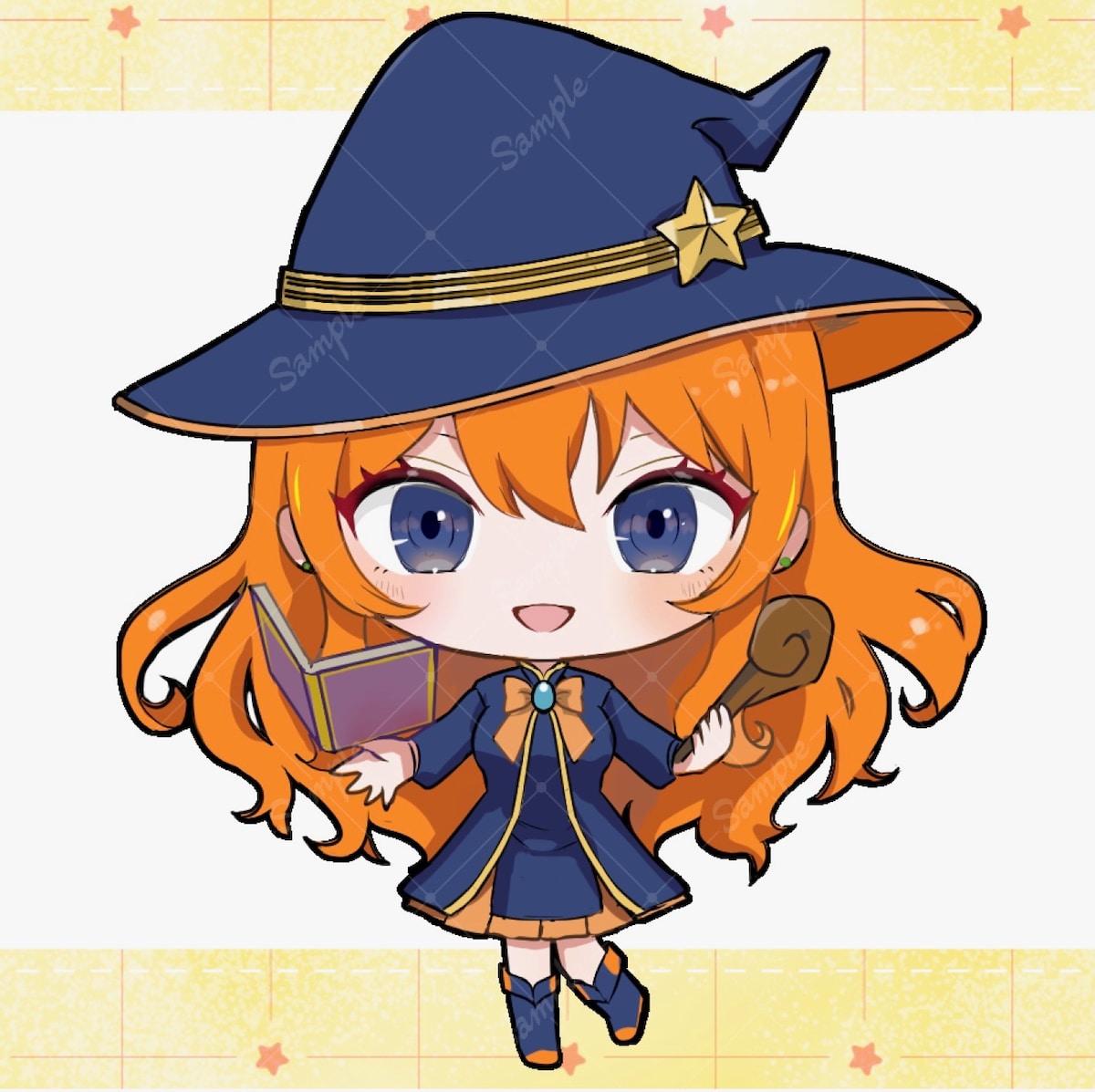 ミニキャラのサンプルです