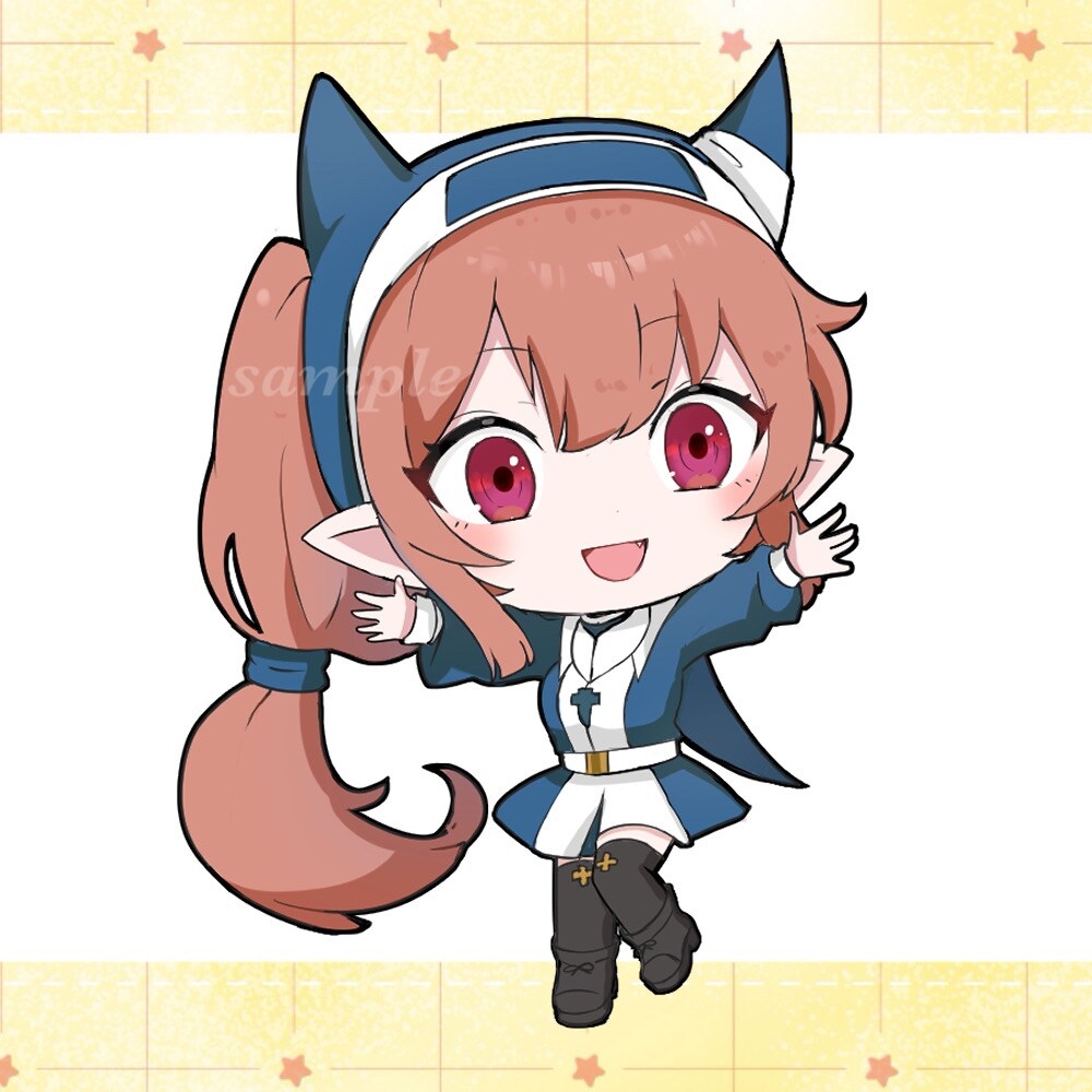 ミニキャラのサンプルです