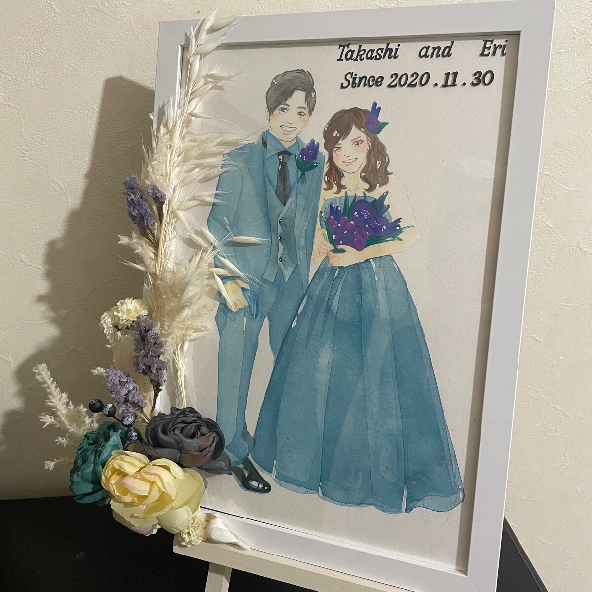 結婚記念日ボード