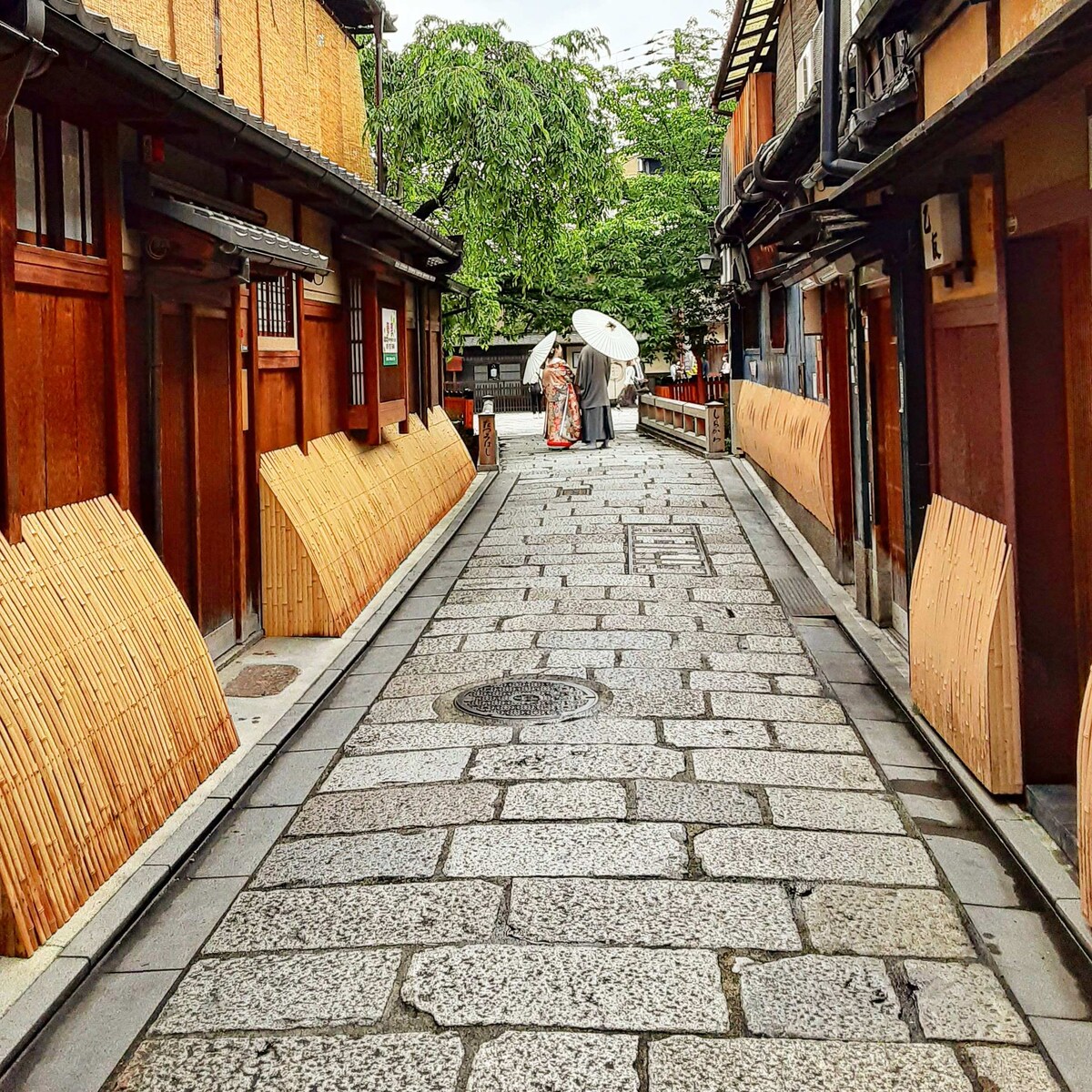 石畳の美しい京都