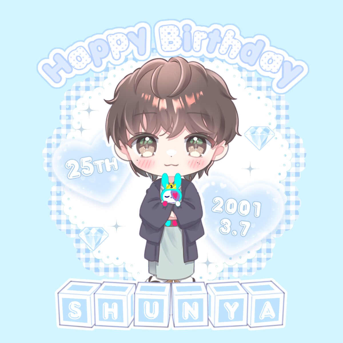 生誕イラスト