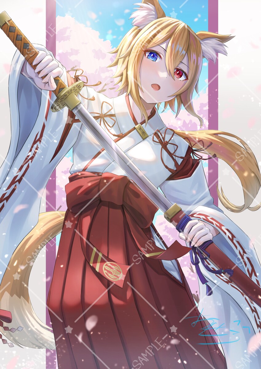 鑑賞用ご依頼イラスト