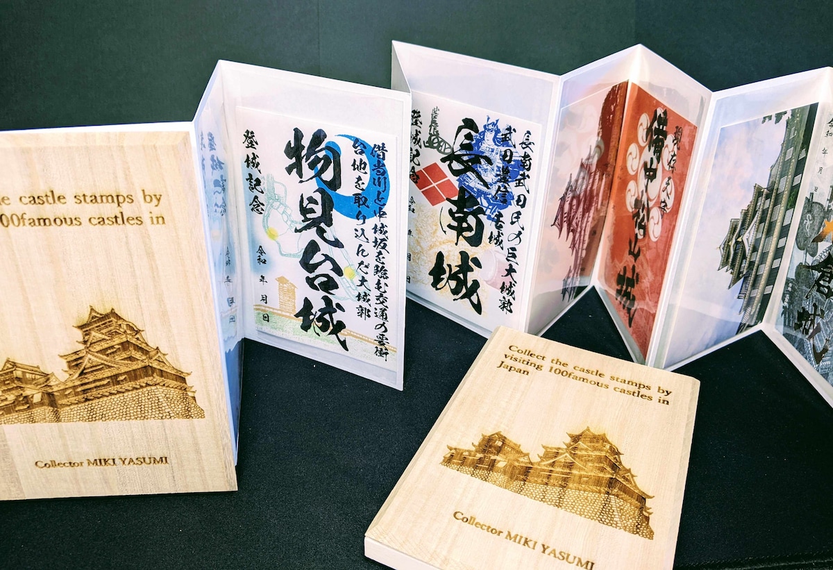 桐製お城印帳リリース