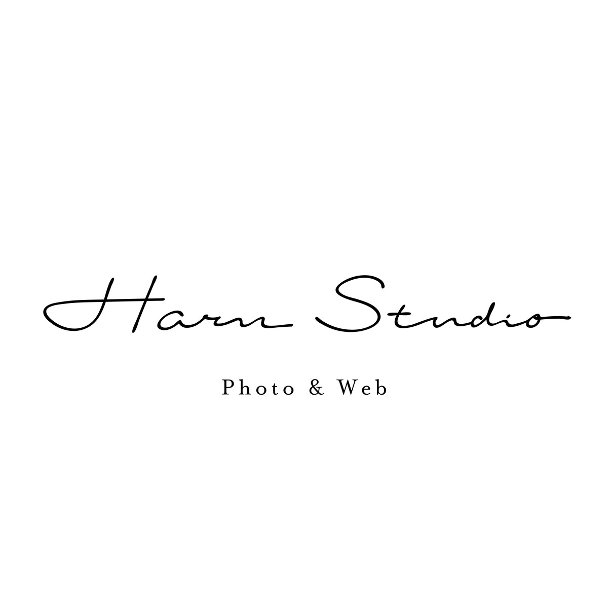 フォトグラファー Haru Studio様 ロゴデザイン