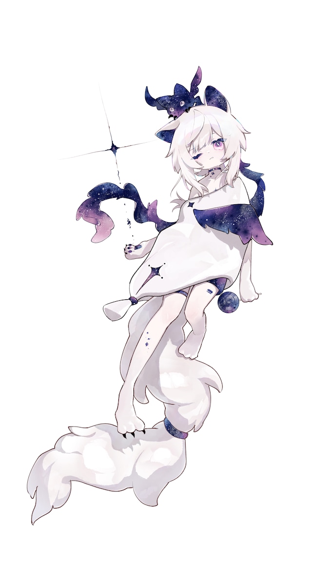オリジナルキャラクターのキービジュアルです
