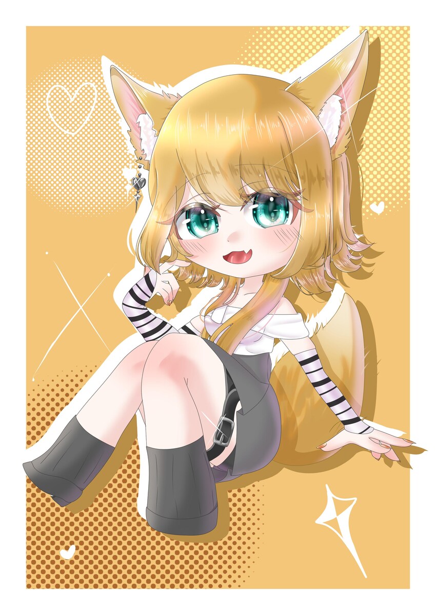 狐ちゃんミニキャラ