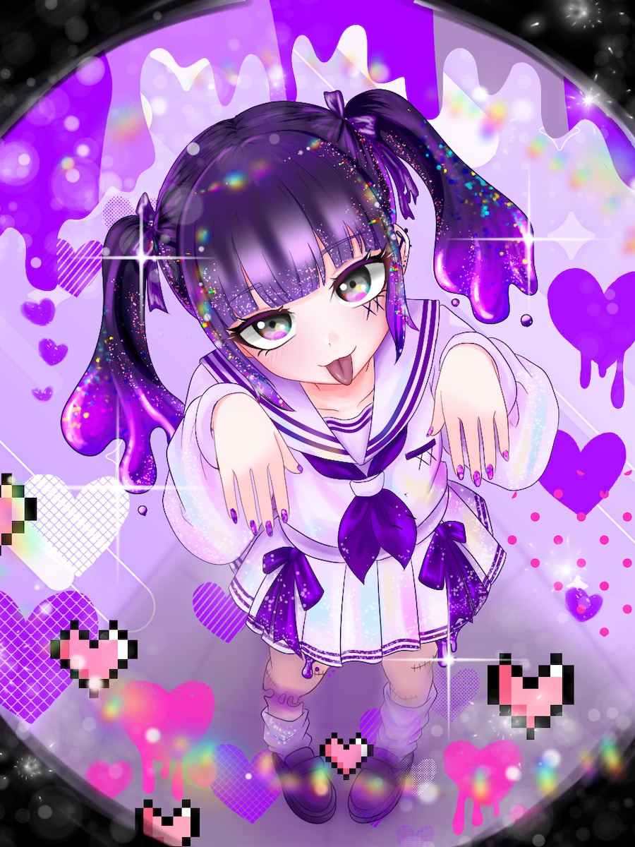空無音シア　イラスト