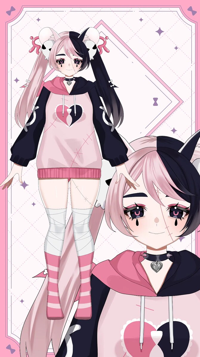 Vtuberイラスト