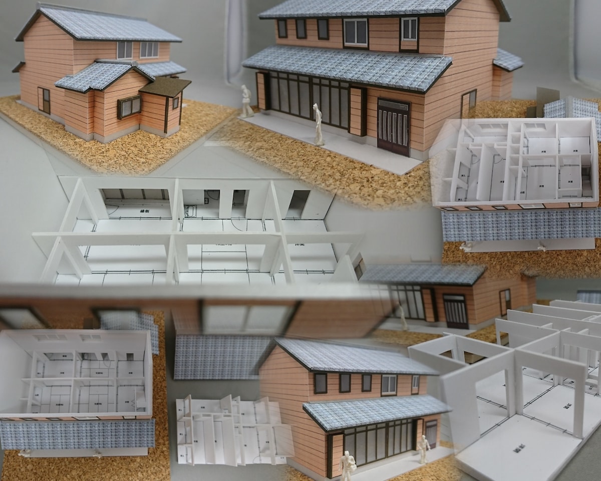 K様邸建築模型 