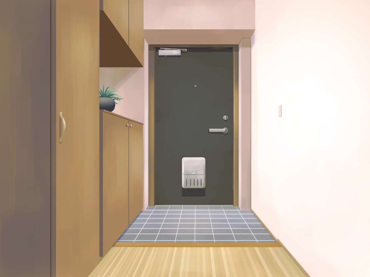 マンション玄関