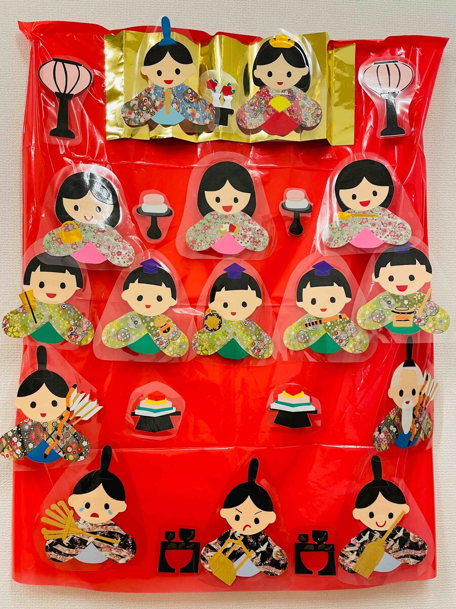 【３月】ひな祭り飾りを飾ろう