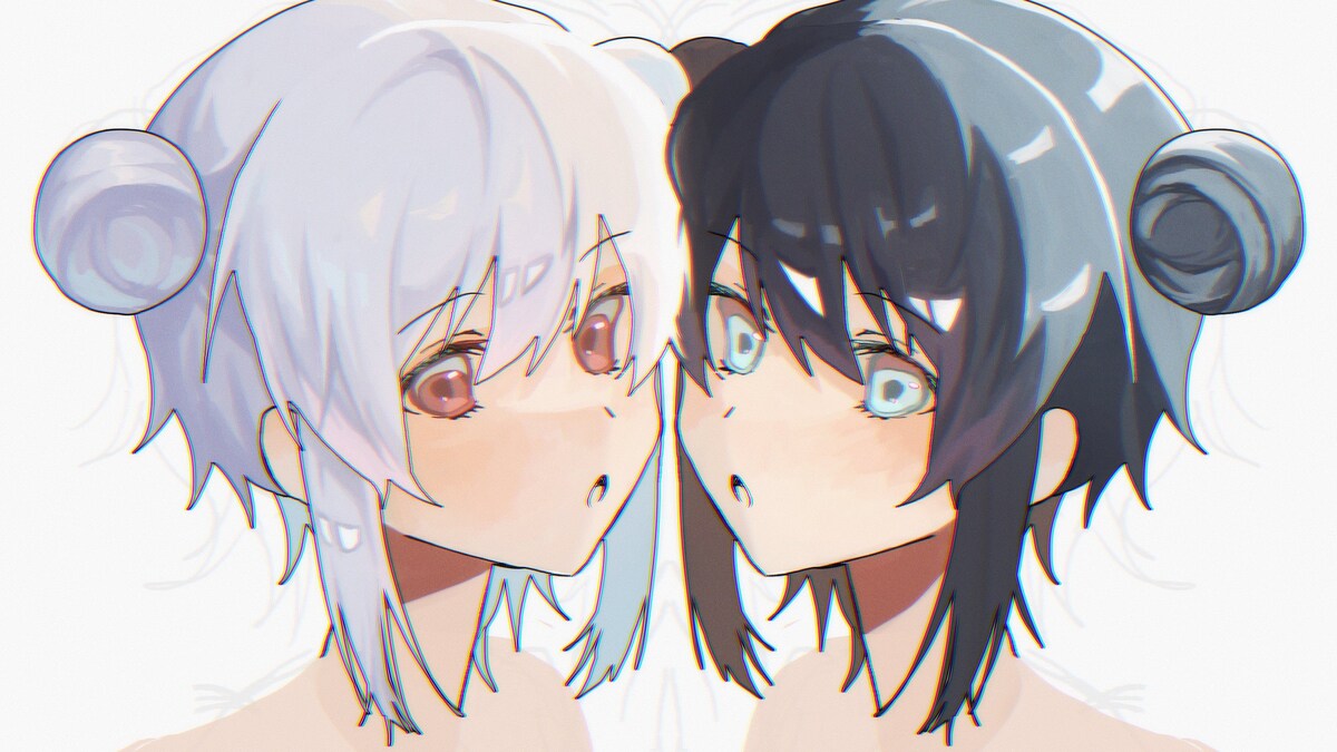 オリジナルキャラクターのイラスト