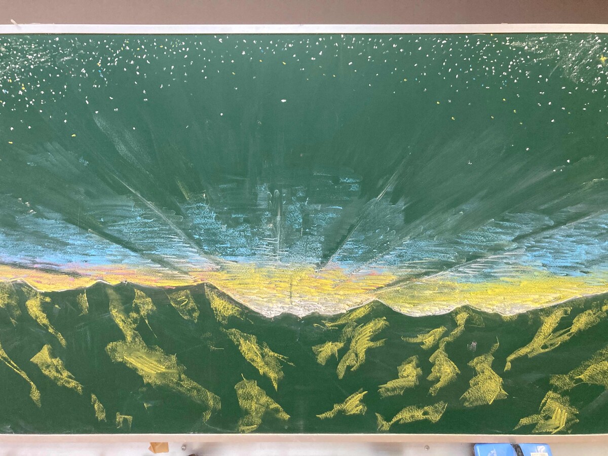 黒板アート