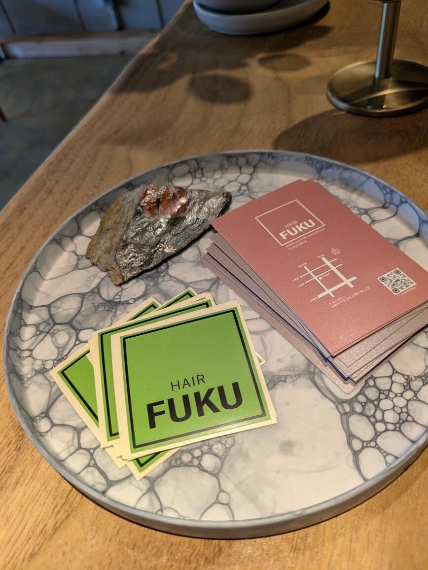 HAIR FUKU様のステッカー制作