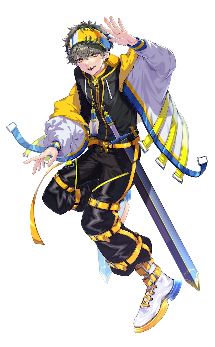 オリジナルキャラクターデザイン立ち絵