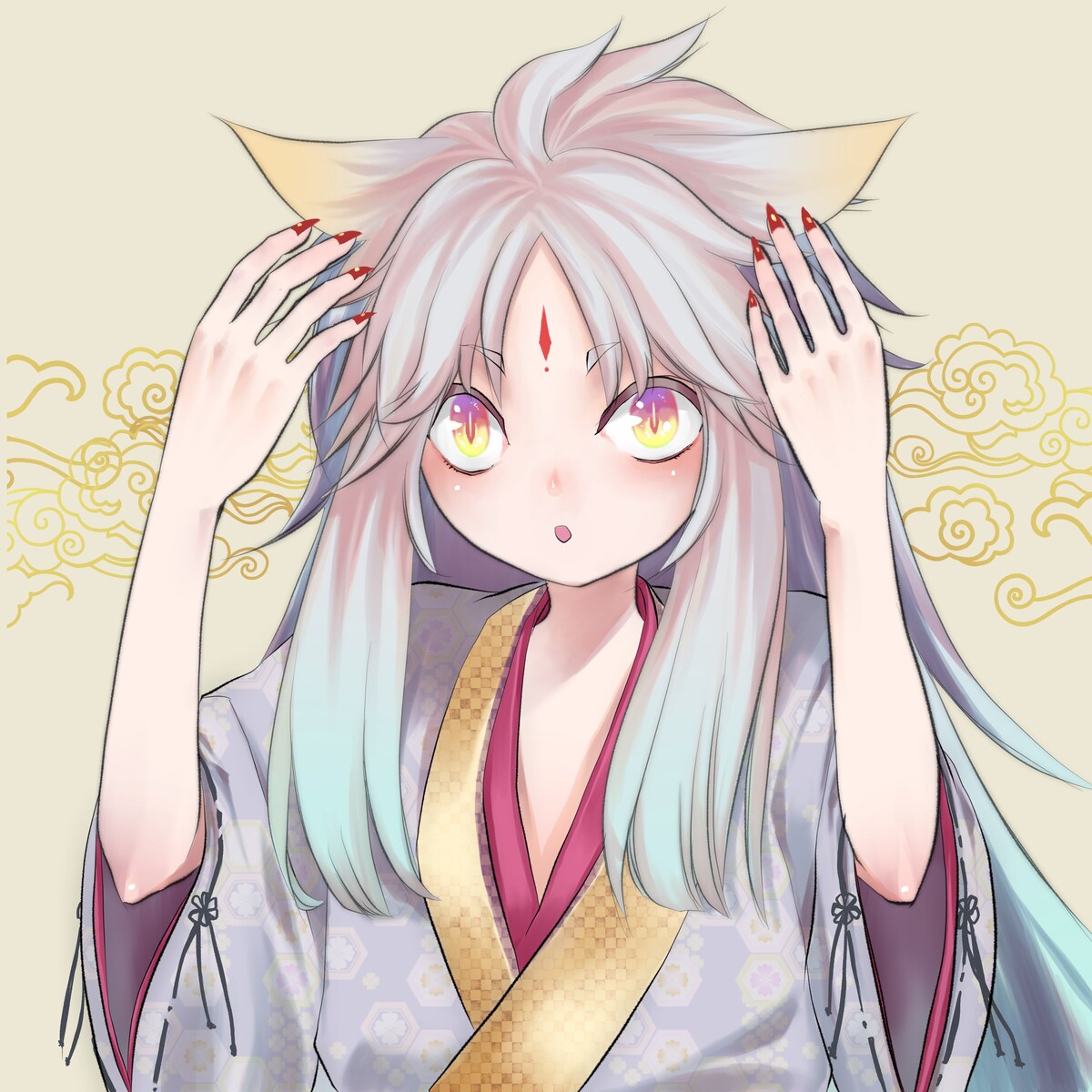 ケモミミ和風男の子