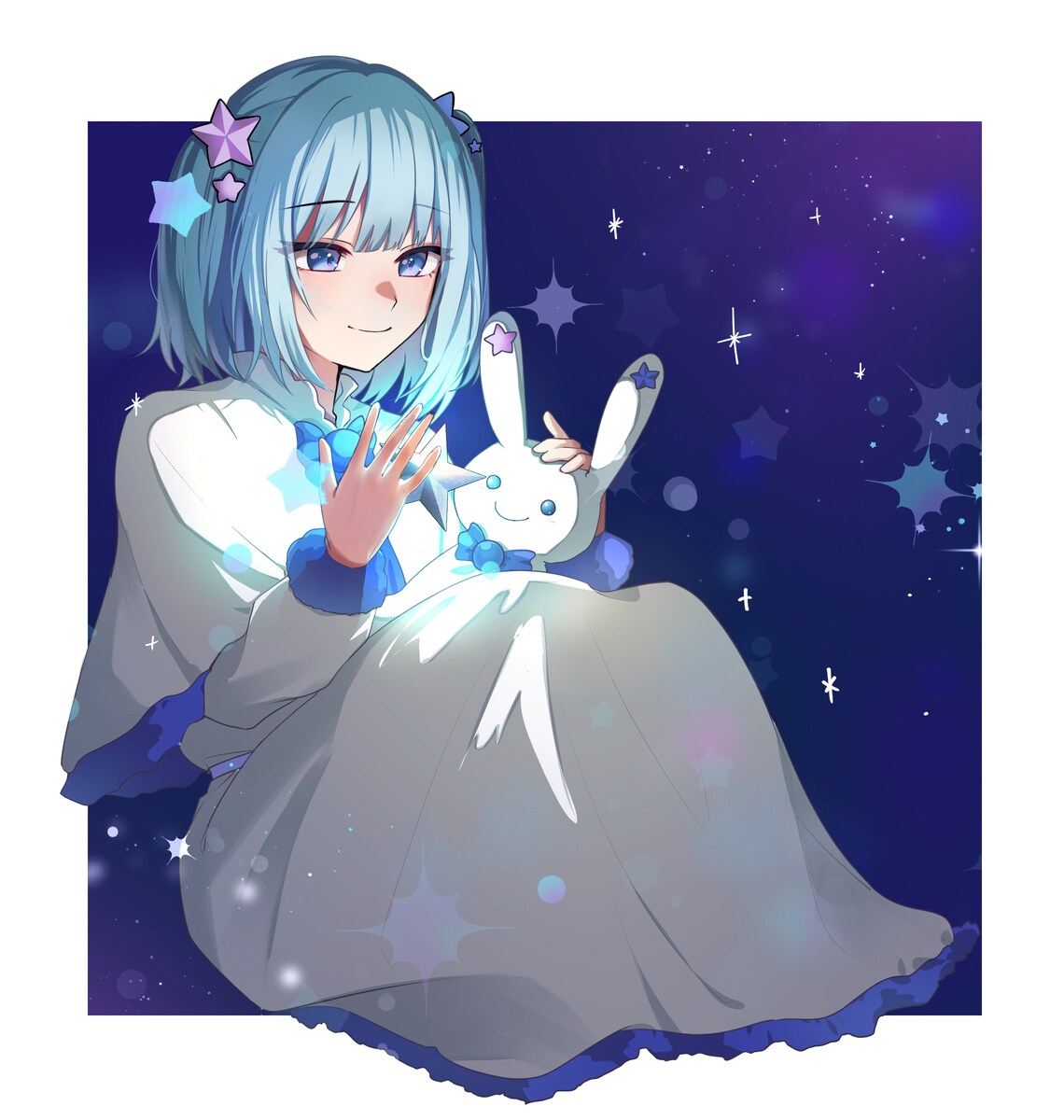 友人へのファンアート作品です