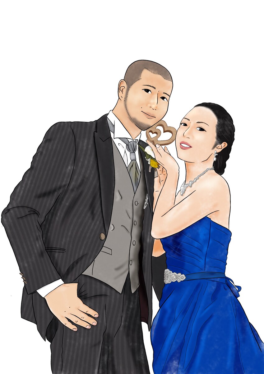 ウエディングセレモニー用イラスト