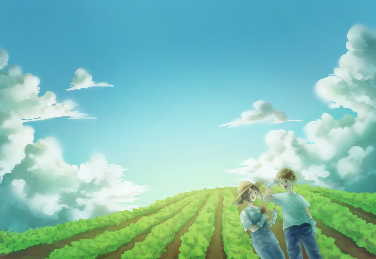 青空のイラスト