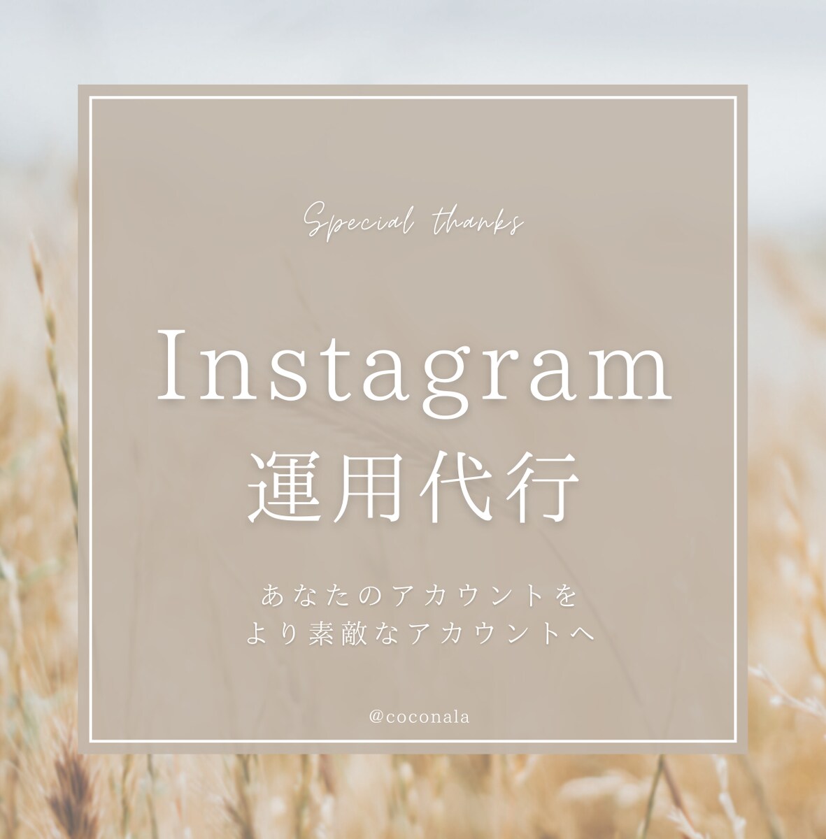 インスタ運用代行