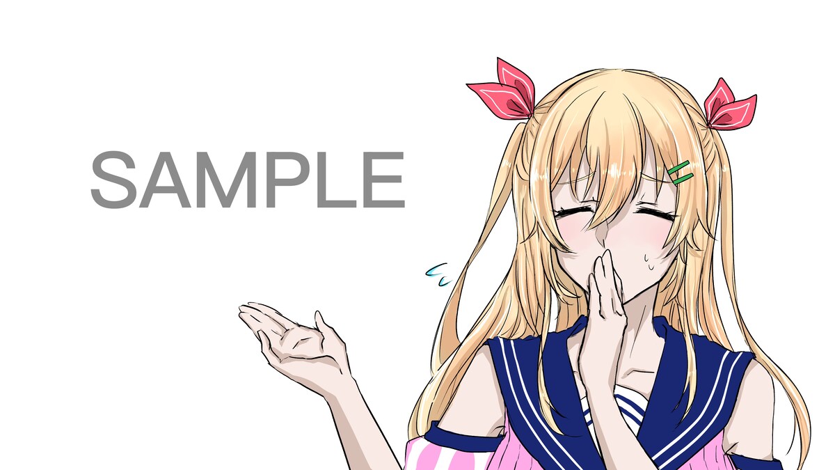 YouTubeサイズサムネサンプル