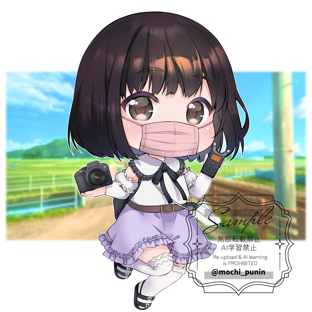 グッズ向けイラスト