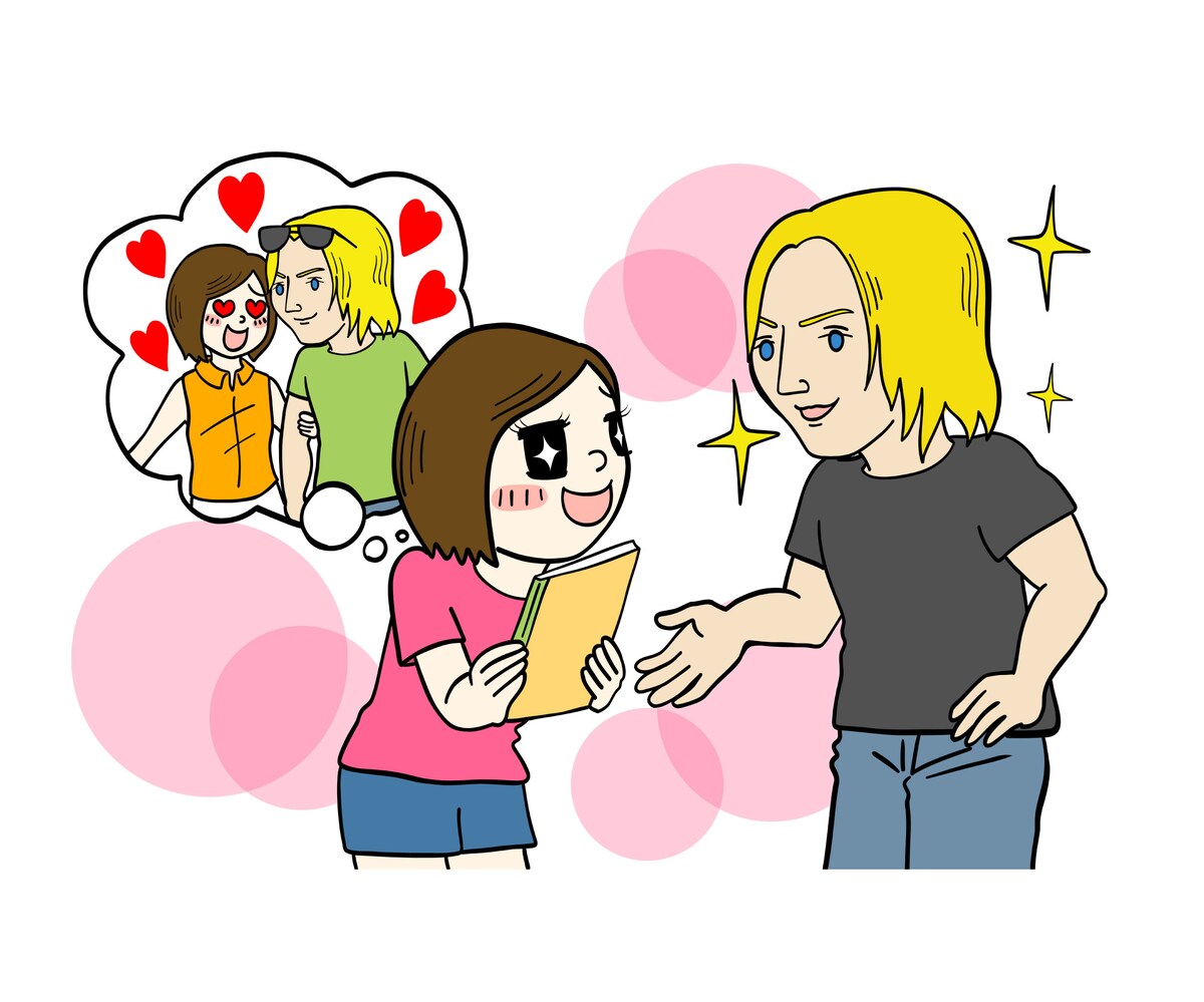 webサイト「英語の達人WORLD」連載コラム用の挿し絵