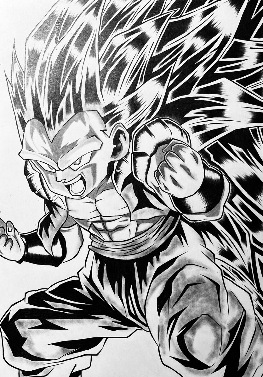ドラゴンボール　模写