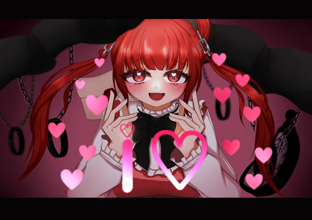 『i♡』サムネイル風イラスト