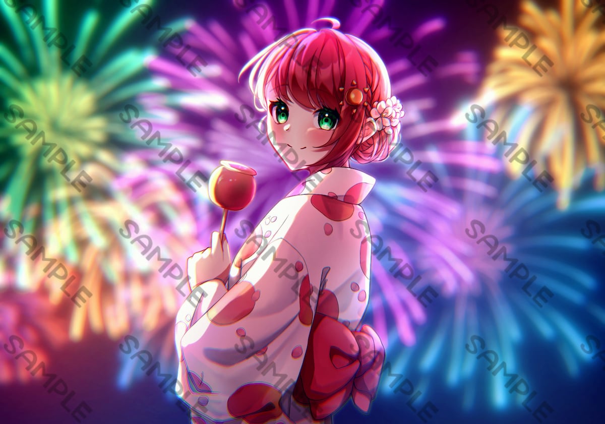 さやんごさんの特典用イラスト