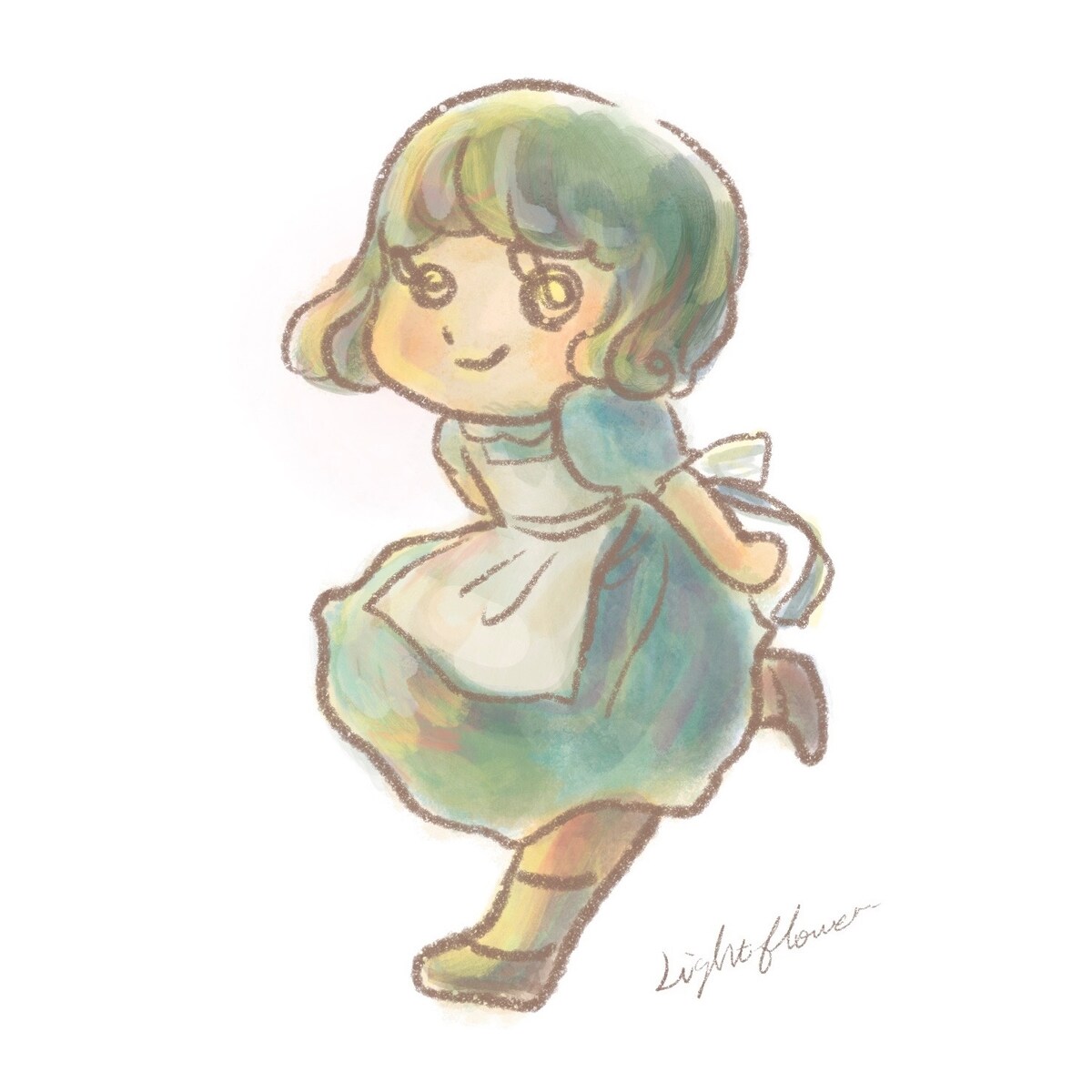 ペパーミントを摘みに